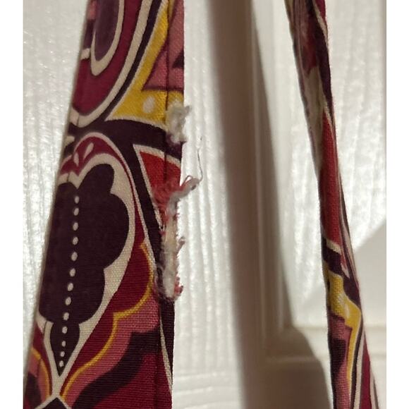 Stephanie Dawn Floral Burgundy Yellow Crossbody Bag Adjustable Strap‎ - Picture 9 of 9